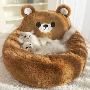 The Ultimate Cozy Retreat: Cute Cat Bed for Indoor Cats