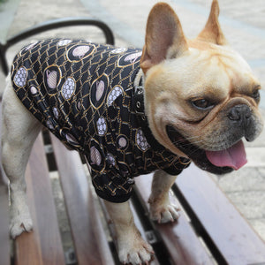Dress Your Pup in Style with Bag Printing Dog Clothes for Spring!