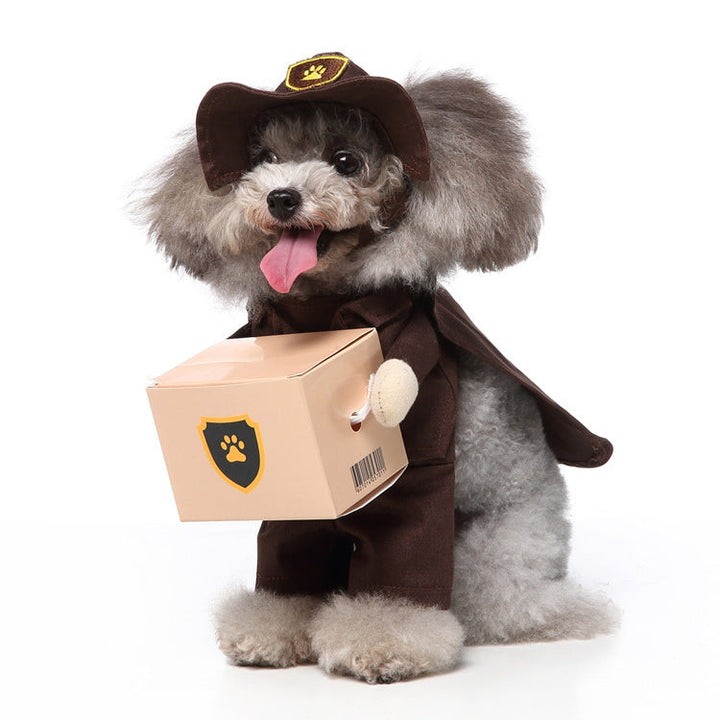 Dress Up Your Furry Friend with Our Cosplay Pet Supplies Standing Outfit!