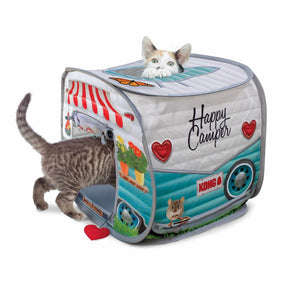 Discover the KONG(R) Play Spaces Camper Cat Toy