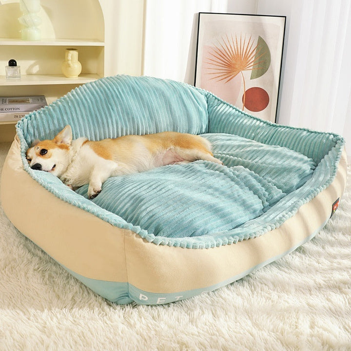 Transform Your Pet's Comfort with the Removable and Washable Lazy Sofa