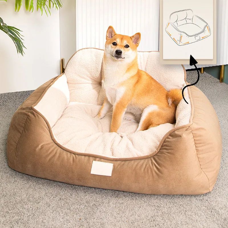 Transform Your Pet's Sleep with the Cozy Plush Pet Bed