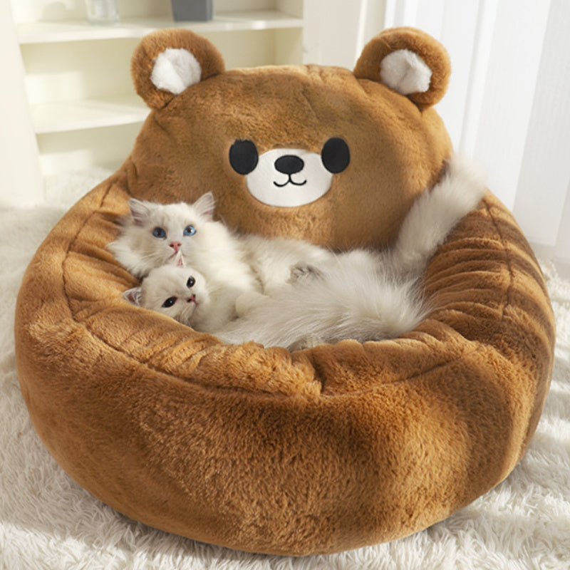 The Ultimate Cozy Retreat: Cute Cat Bed for Indoor Cats