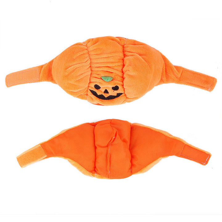 Dress Up Your Pet with the Adorable Funny Pumpkin Hat!