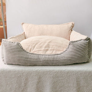 Discover the Ultimate Comfort for Your Furry Friend with the Plush Warm Pet Kennel Dog Bed