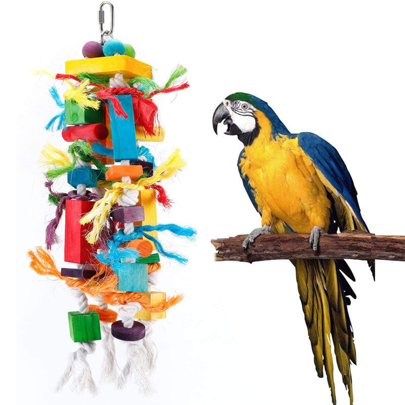 Wooden Color Nibbling Toy Medium