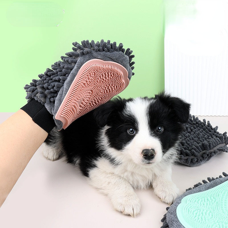 Pet Bathing Brush Grooming Glove