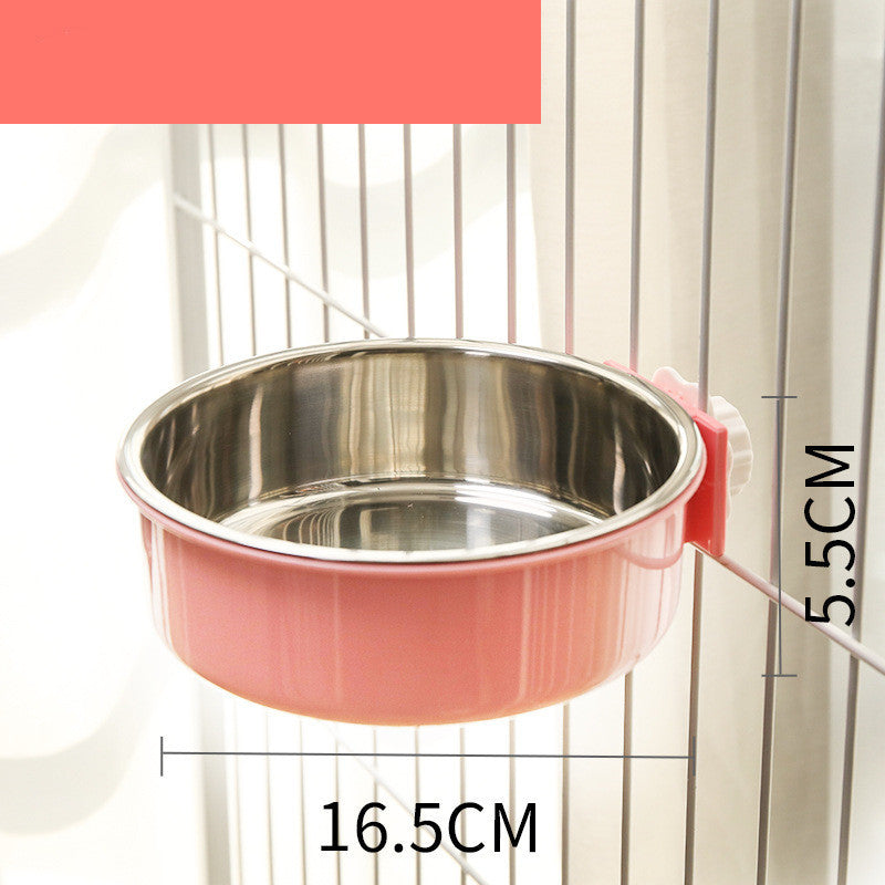 Food Bowl Neck Guard Stainless Steel