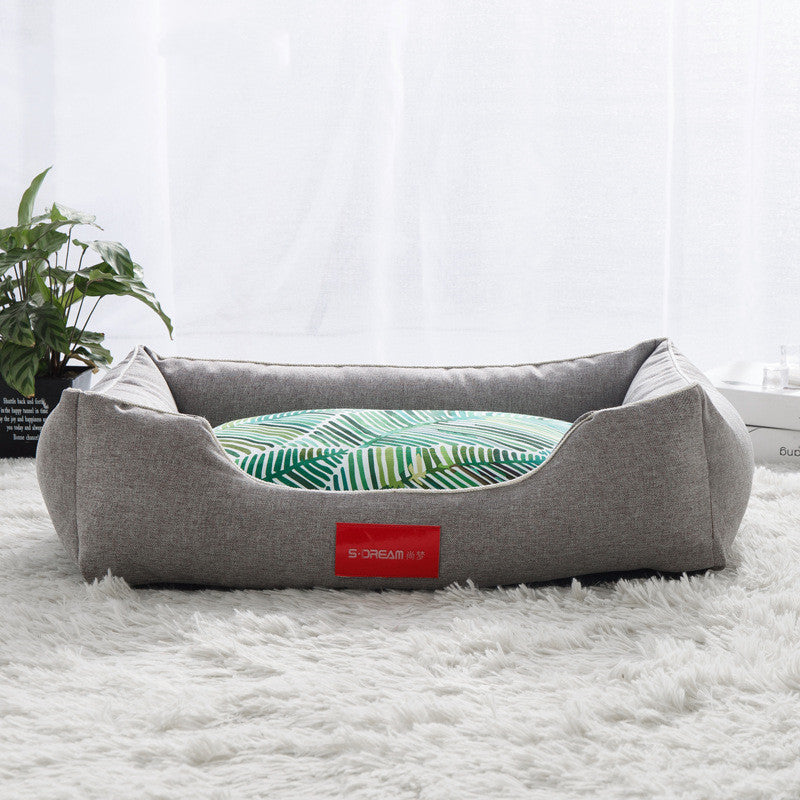 Removable And Washable Large Medium Dog Bed