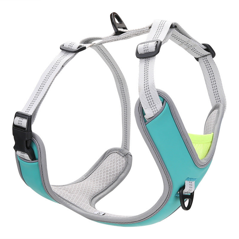 Outdoor Trekking Big Dog Chest Back Leash