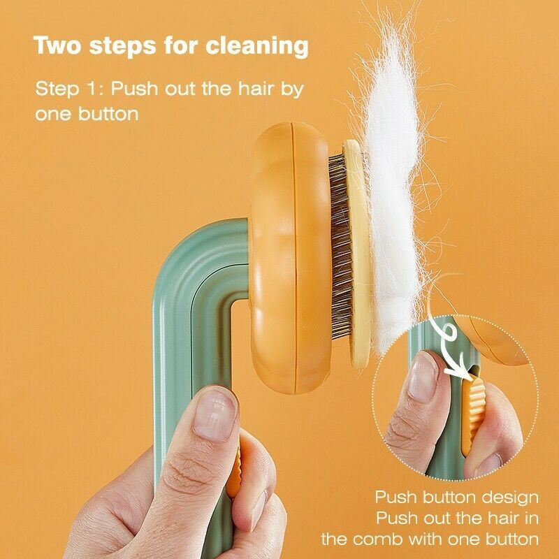 Pet Pumpkin Brush Pet Grooming