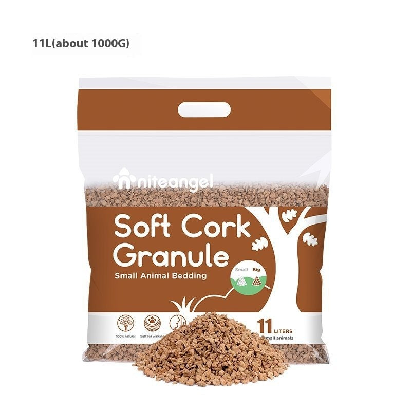 Oak Cork Hamster Digging