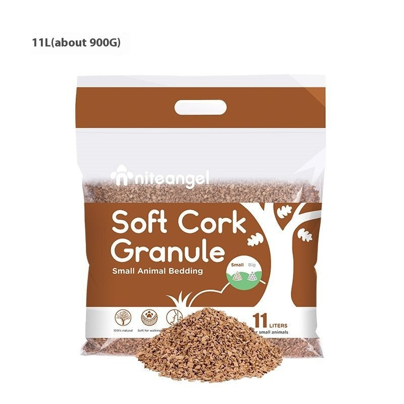 Oak Cork Hamster Digging