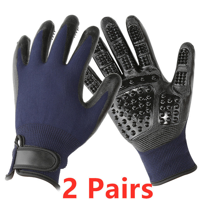 Pet Hair Grooming Glove Cats