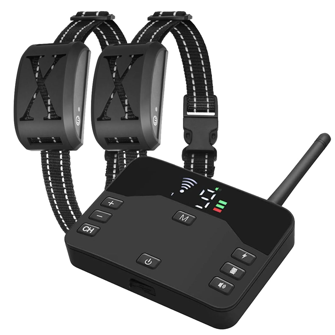2 In 1 Wireless Electric Dog Fence Waterproof Pet Shock