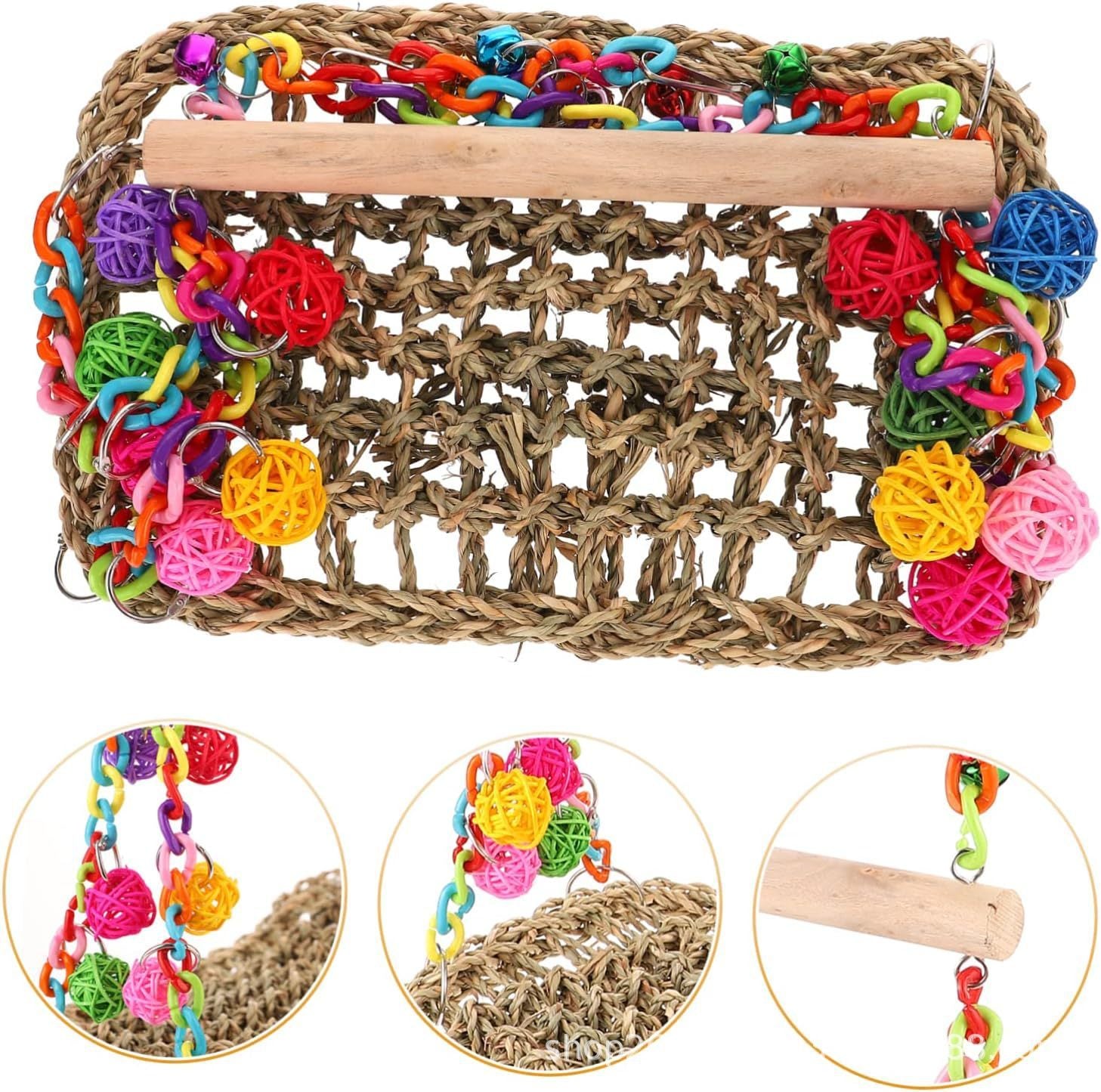 Parrot Toys Climbing Net Hammock