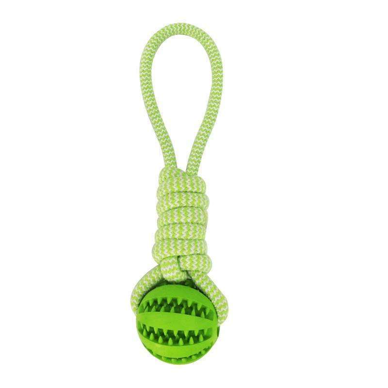 Dog Toys Treat Balls Interactive Hemp Rope