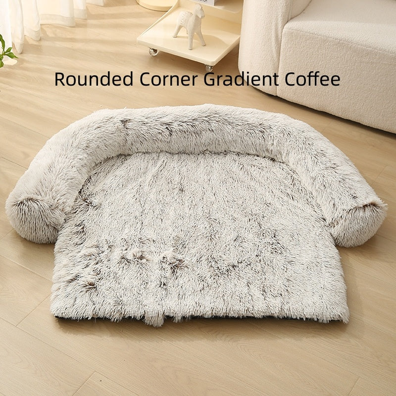Large Dog Plush Winter Warm Sofa Cushion