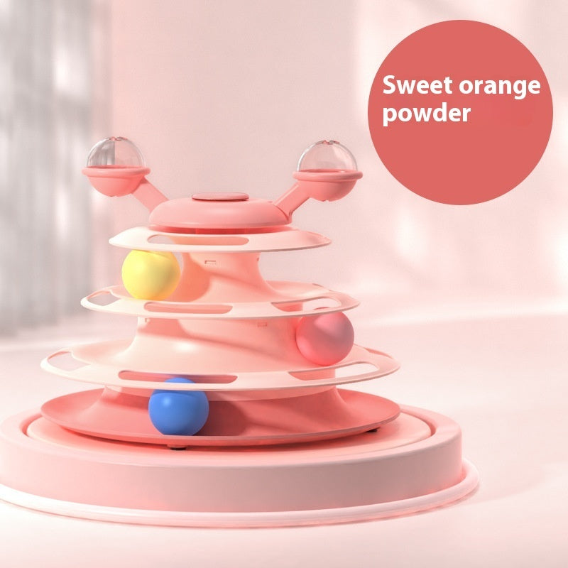 Tower Turntable Roller Balls Toys