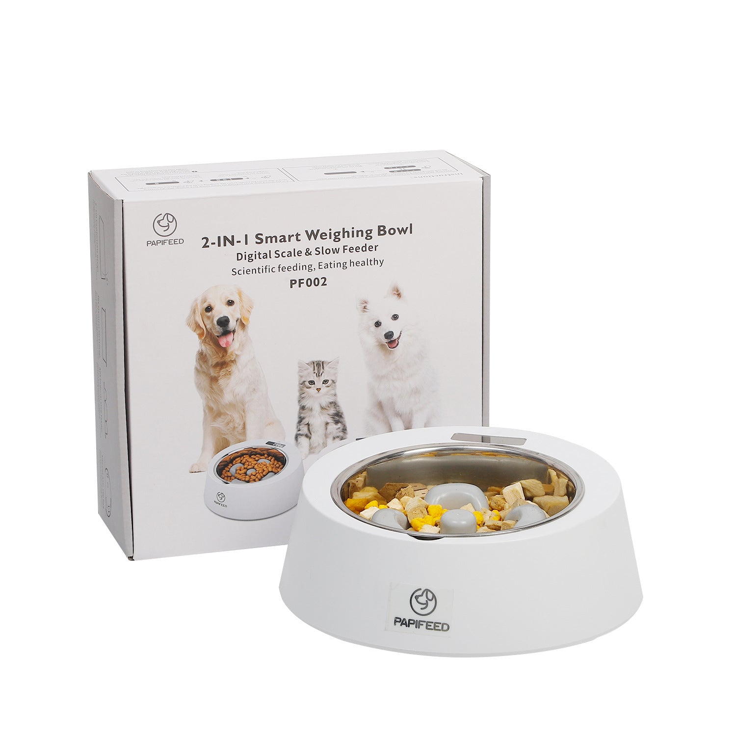 Pet Dog Bowl Slow Feeder Dog Food