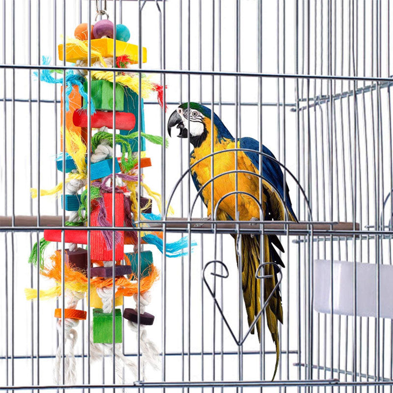 Wooden Color Nibbling Toy Medium