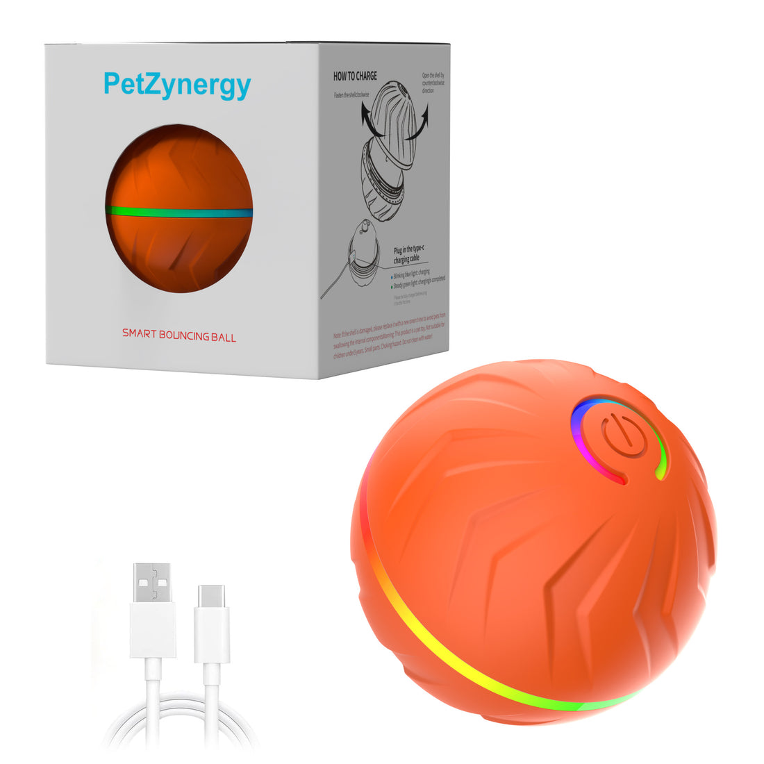 Bouncing Ball Dog Toy Ball