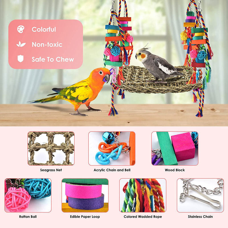 Parrot Toys Climbing Net Hammock