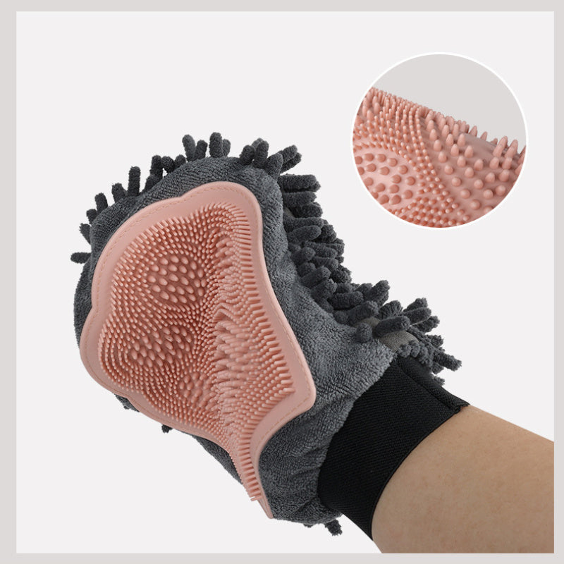 Pet Bathing Brush Grooming Glove