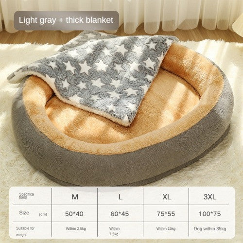 Removable And Washable Dog Bed