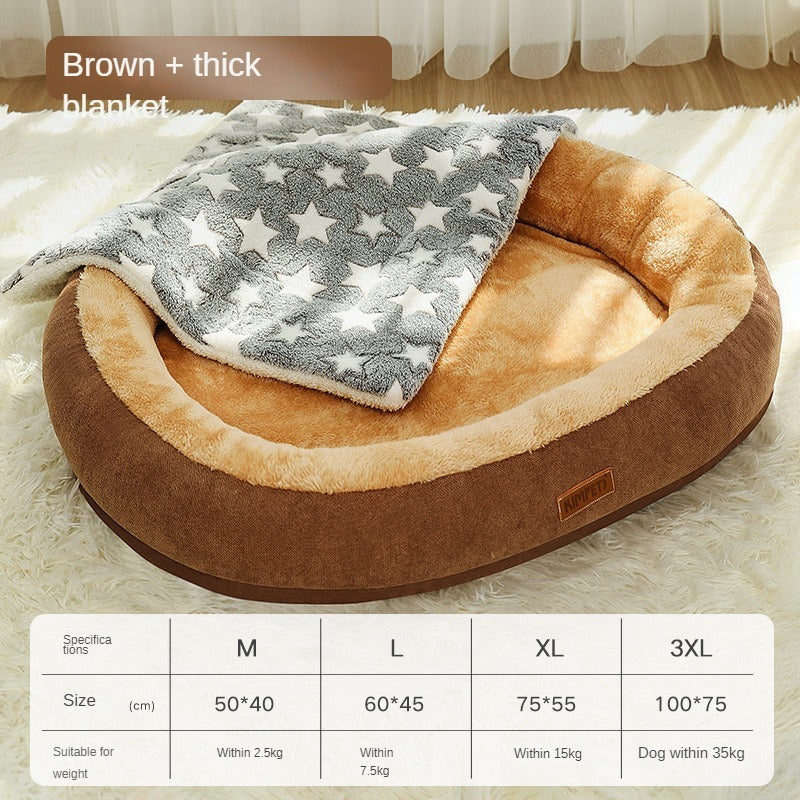 Removable And Washable Dog Bed