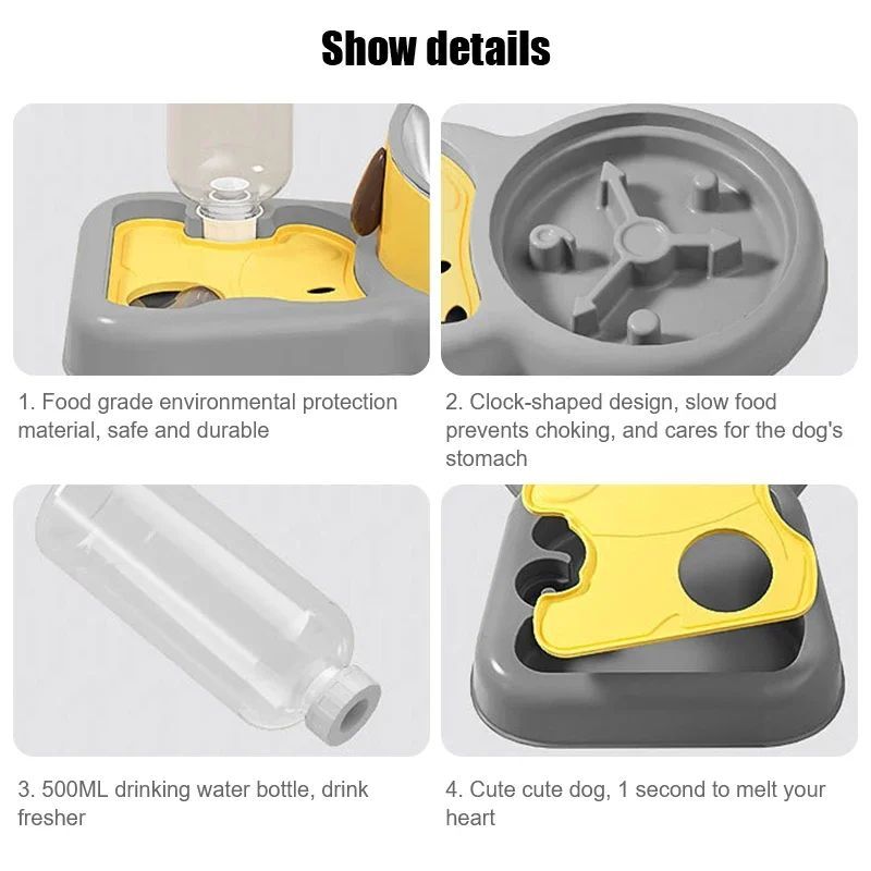 Pet Feeder Bowls Pet Feeder