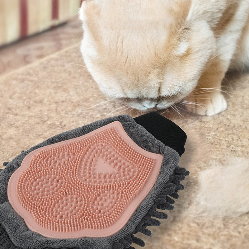 Pet Bathing Brush Grooming Glove